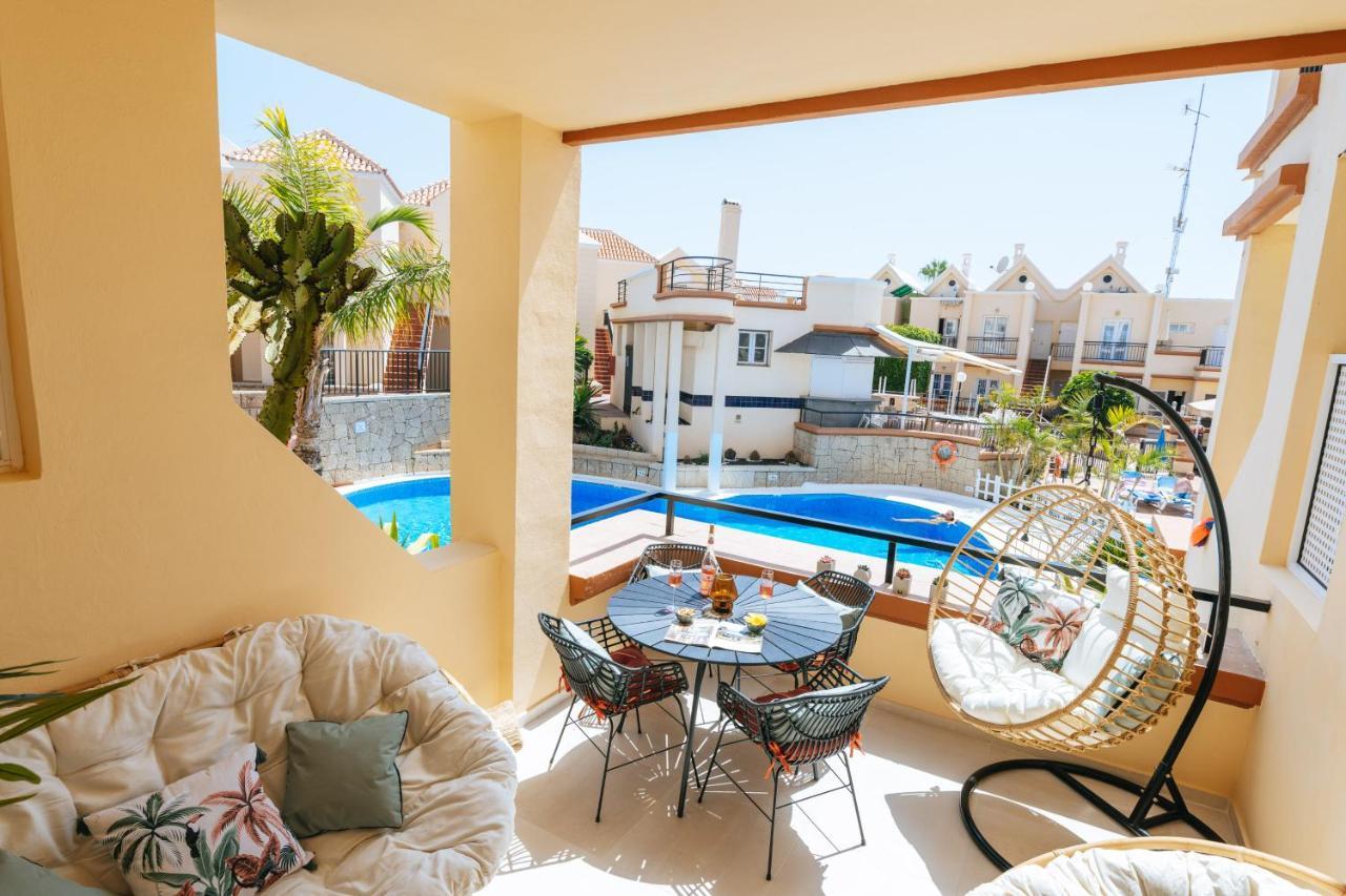 Amazing Renovated Pool View Apt, Aircon, 2 Min To Fanabe Beach Costa Adeje  Εξωτερικό φωτογραφία